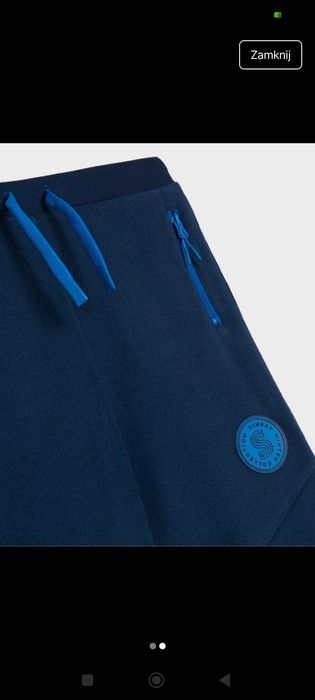 Spodnie dresowe polarowe dla bliźniaków