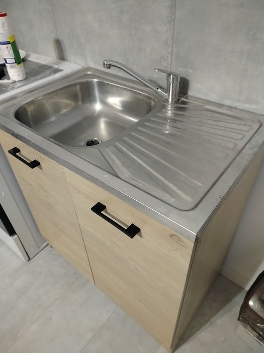Rezerwacja do niedzieli300 zł  nowe szafka pod zlew 80 ze zlewem,bate