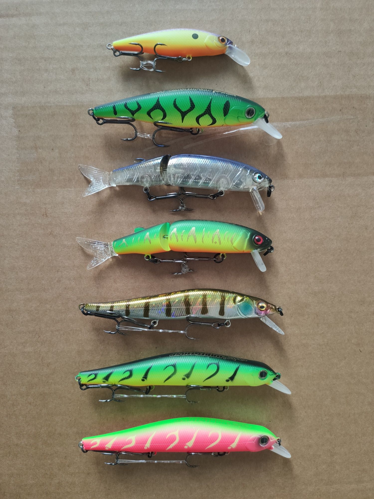 Воблери Bearking Squad Minnow, Magallon 113SP, Vision 110SP, Orbit 110