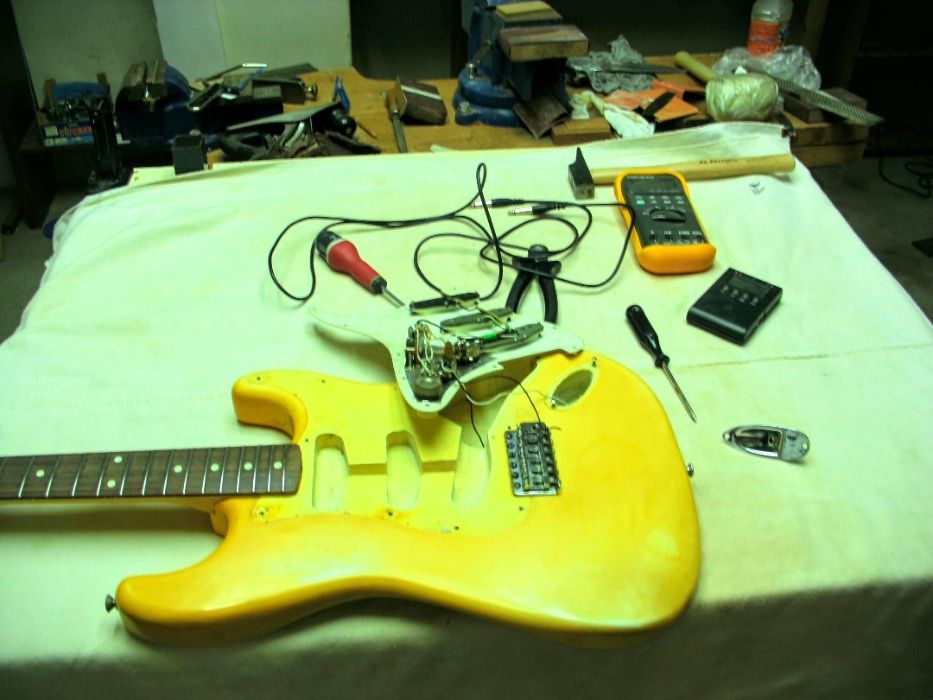 Construção e Reparação de instrumentos Musicais de corda