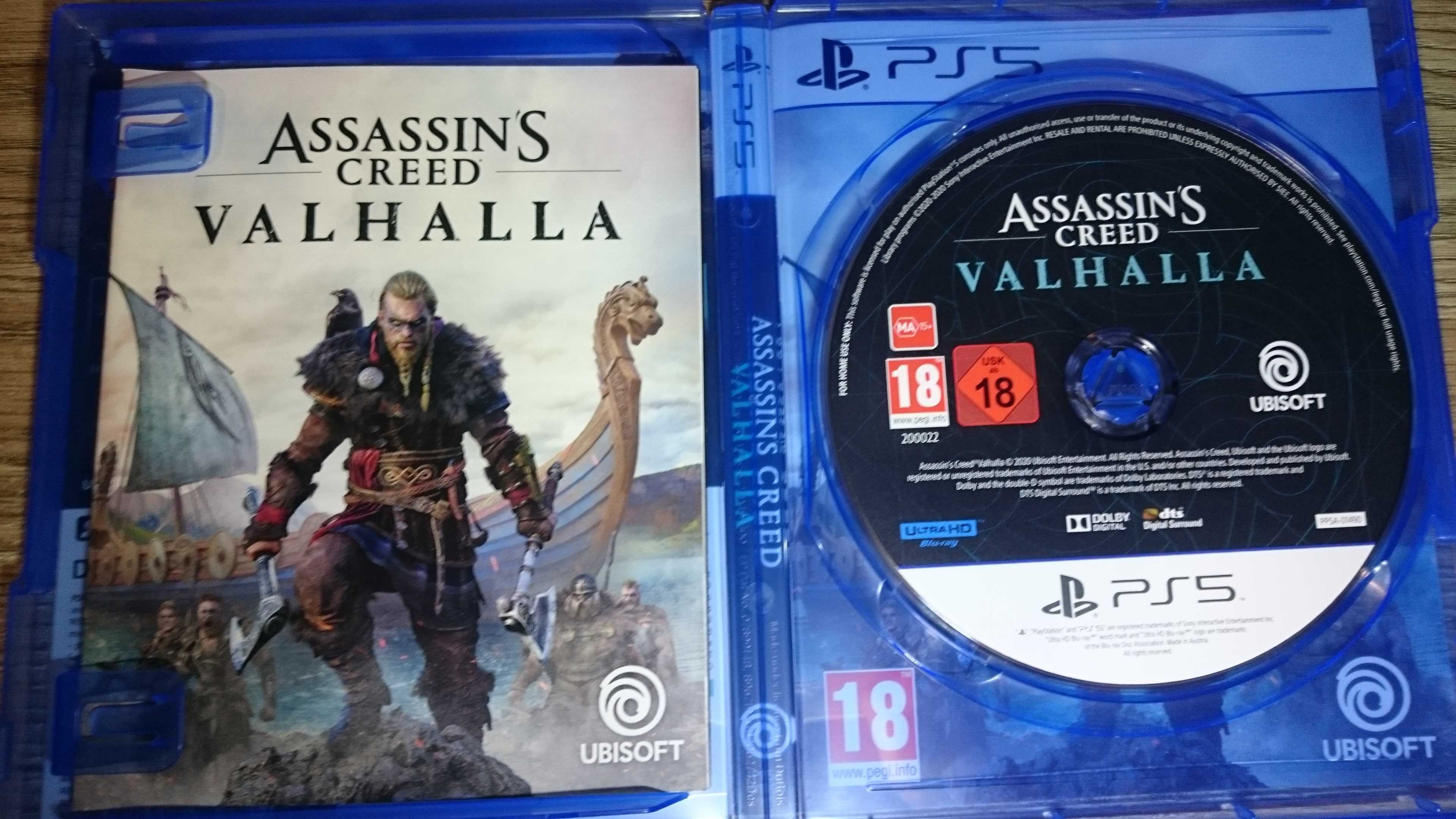 Assassin's Assassins Creed Valhalla ps5 playstation 5 Wiedźmin God of