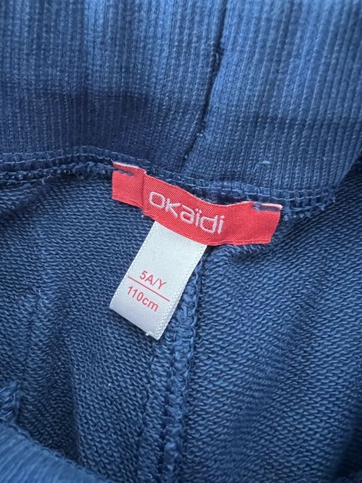 Okaidi spodnie dresowe 110 stan BDB chlopiec dziewczynka