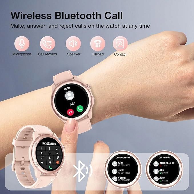 uszkodzony smartwatch zegarek monitor snu ekran 1,32 gerpeng ip68