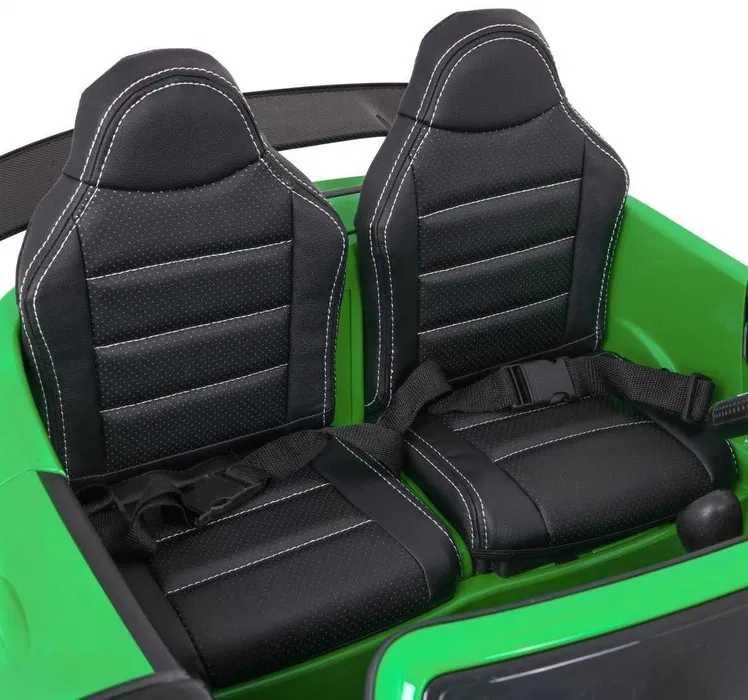 Lakierowany Samochód autko auto 2 os. Mercedes Benz GTR 4x4 akumulator