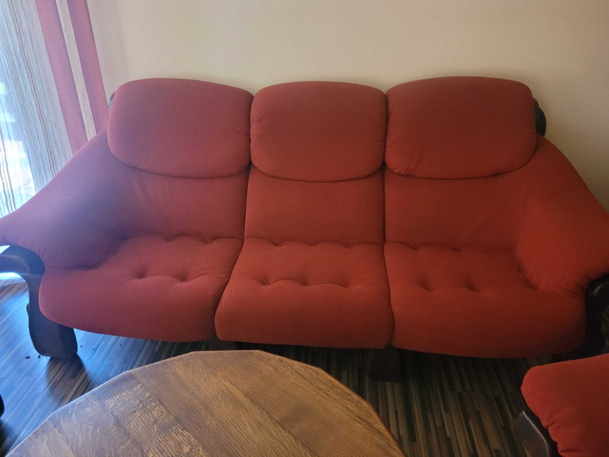 Komplet wypoczynkowy Sofa i 2 fotele