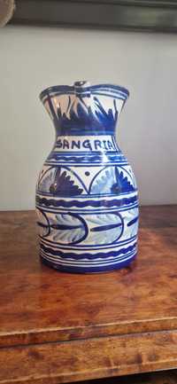 Dzban wazon ceramika Granada Sangria Hiszpania mid century design