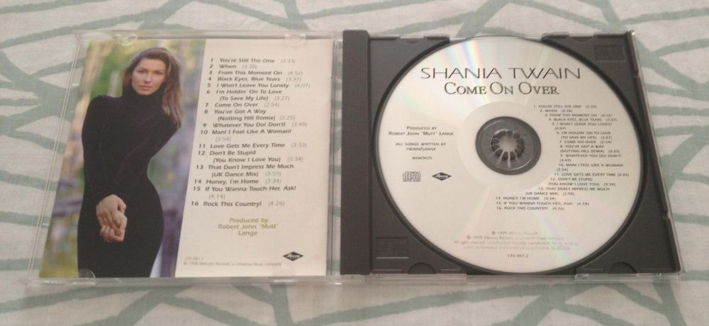 CD "Shania Twain - Come On Over"