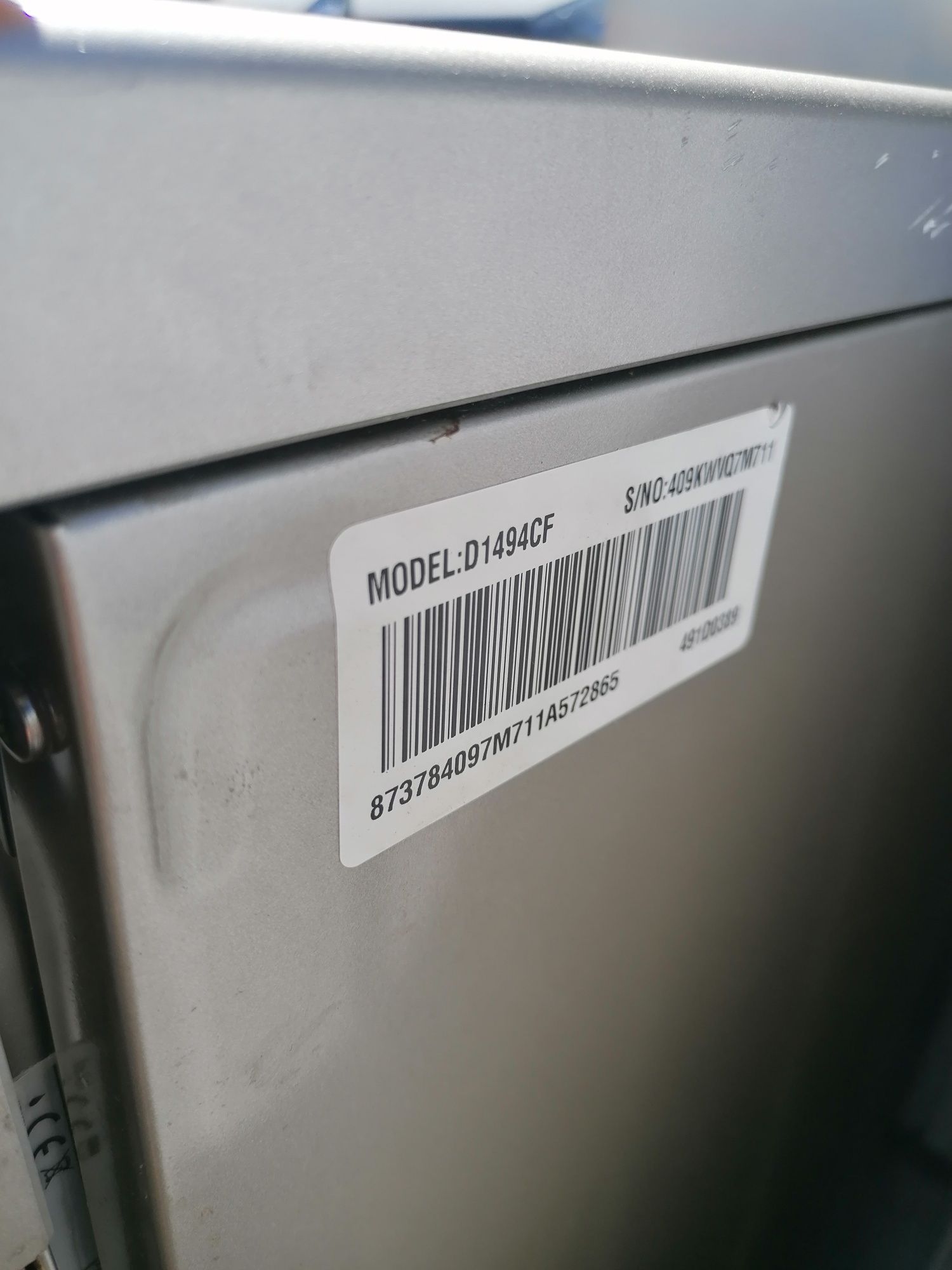 Cesto inferior de máquina de lavar louça LG