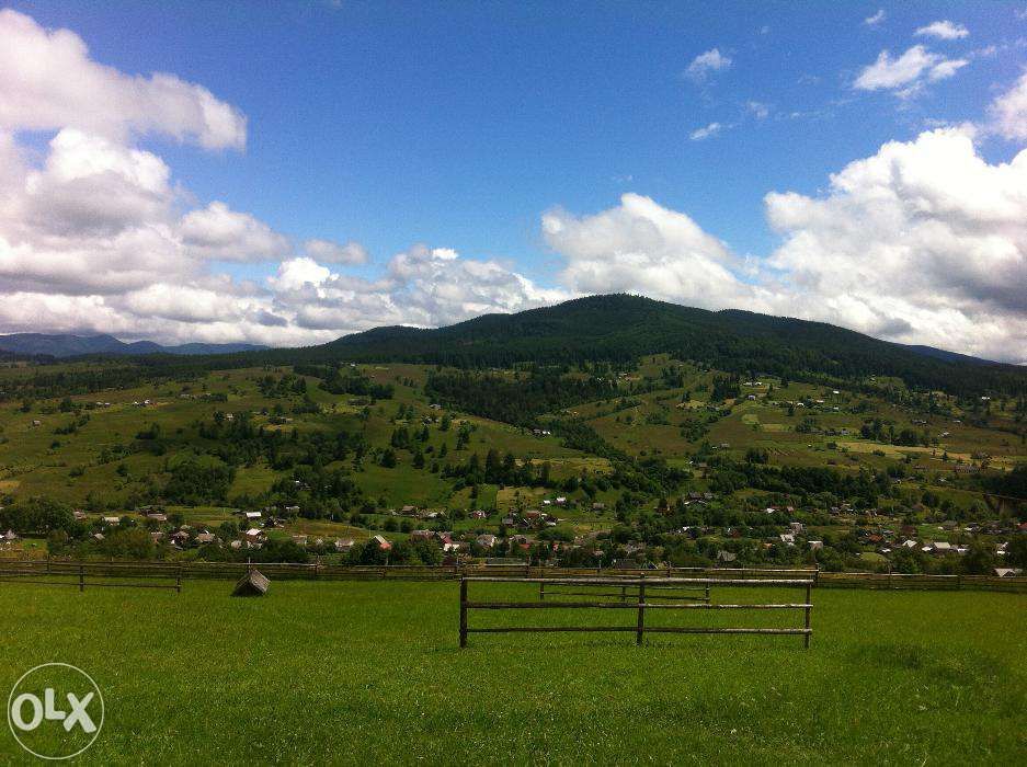 Продам обмін землю ділянку нерухомість в Карпатах (біля Буковель)