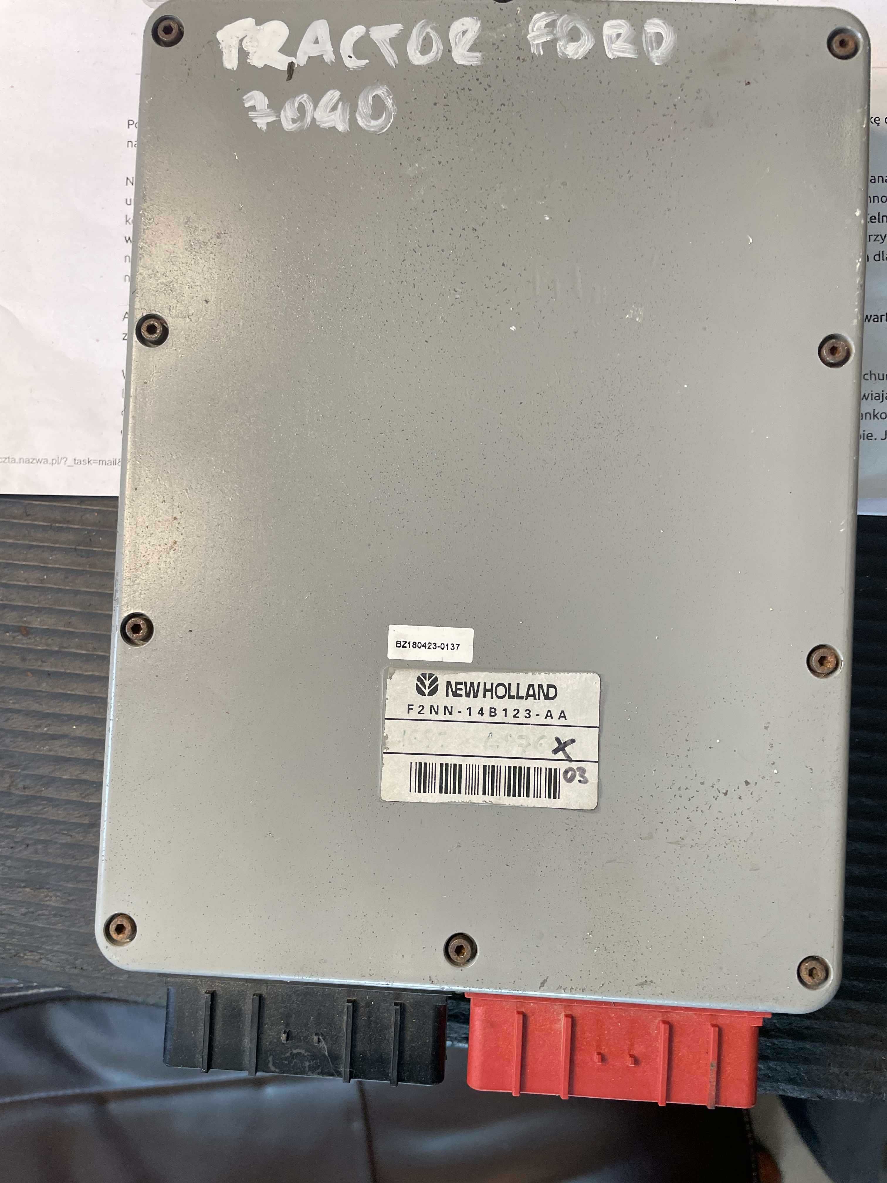 Sterownik skrzyni biegów Ford 6640,7740,7840,8240,8340 F2NN-14B123-AA