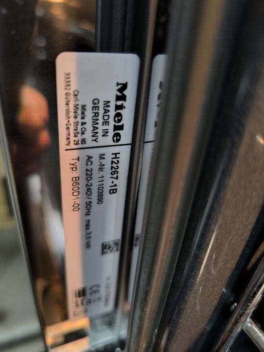Духова шафа Miele H 2267-1B