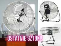 MEGA MOCNY‼️ Wiatrak Wentylator Podłogowy Metalowy Cyrkulator 200W