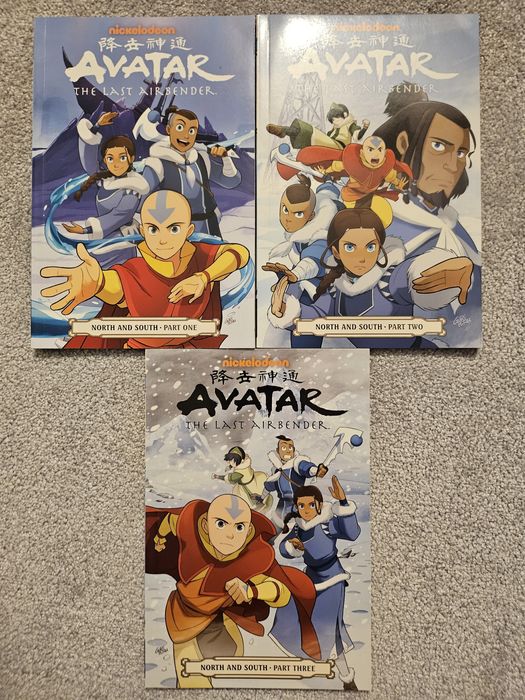 Zestaw Komiksów „Avatar: The Last Airbender”–angielski, cała kolekcja