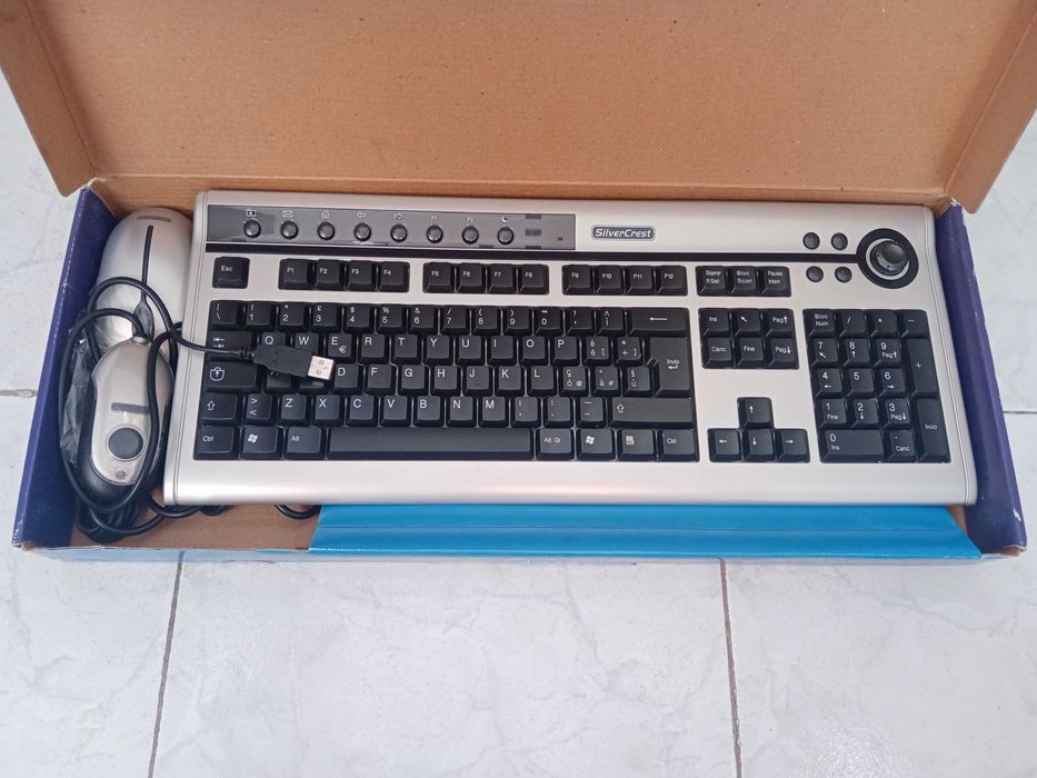 Teclado+Mouse Wireless Modelo Silvercrest