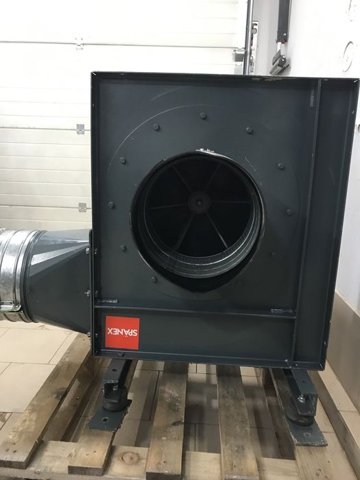 Odciag trocin Spanex wentylator rury 5,5kw 380v Szczytno