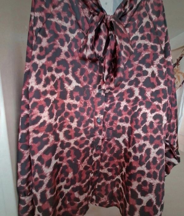 Bluzka koszulowa, koszula panterka, nowa