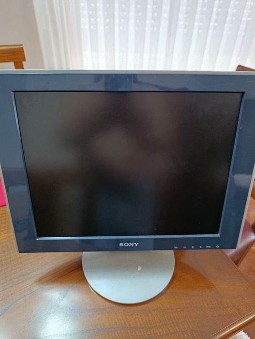 Monitor Sony a funcionar