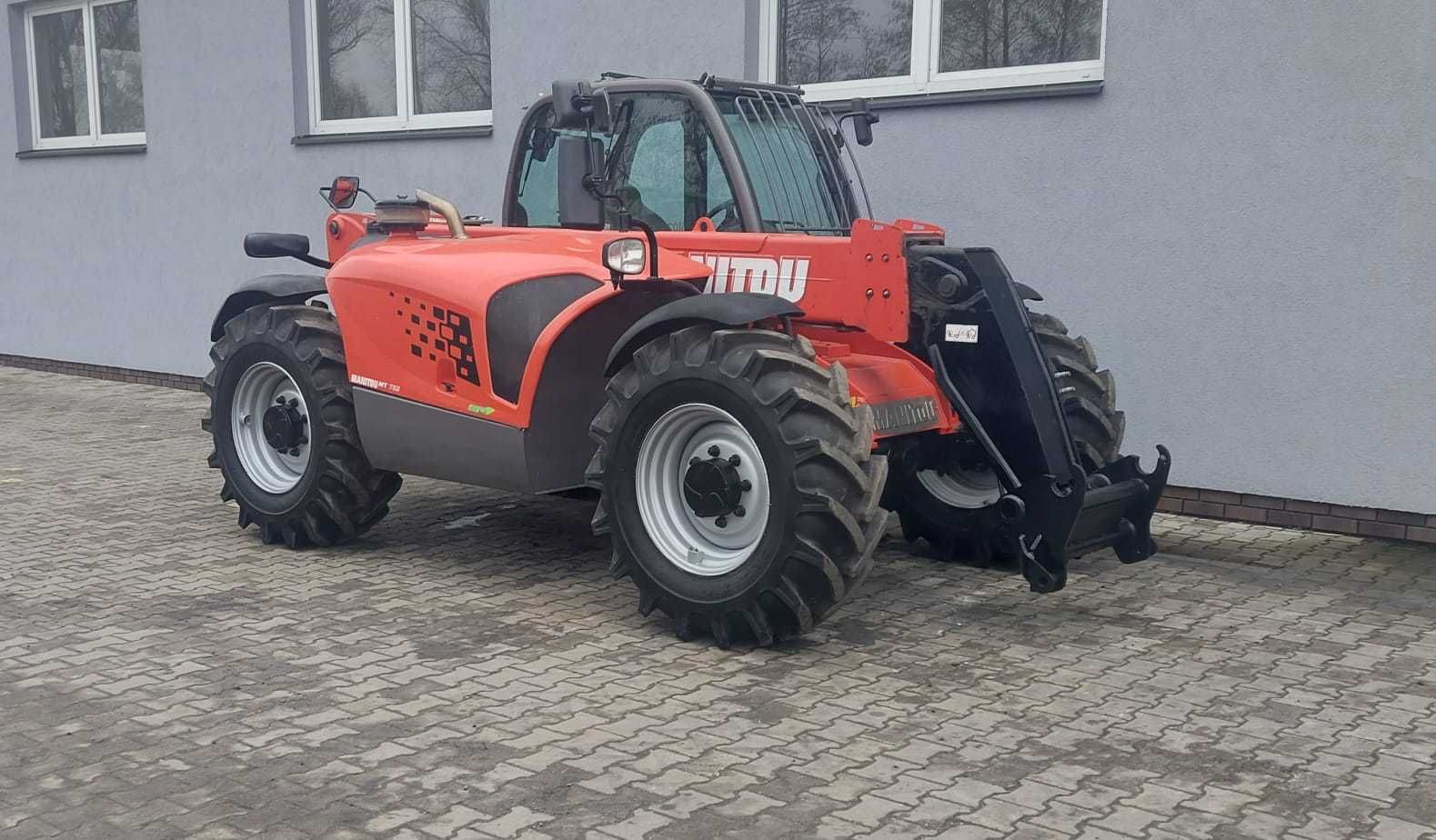 MANITOU MT732, 1916h 2019r Oryginał Ładowarka Teleskopowa 7m 3.2t