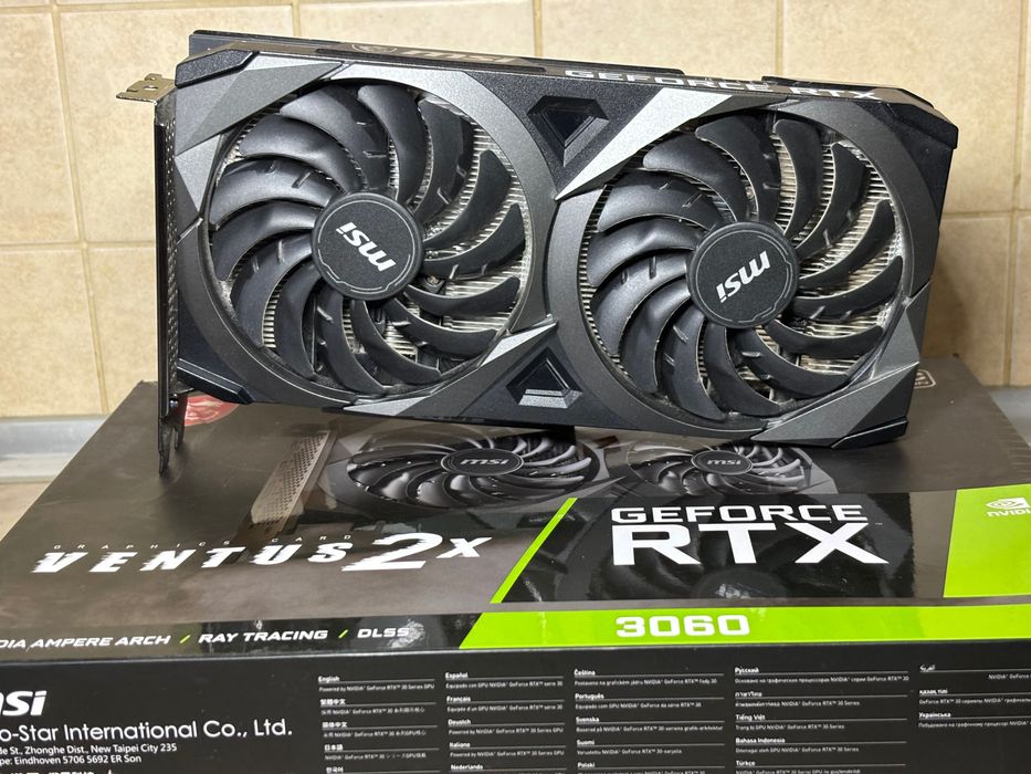 GeForce RTX 3060 VENTUS 2X 12GB OC
