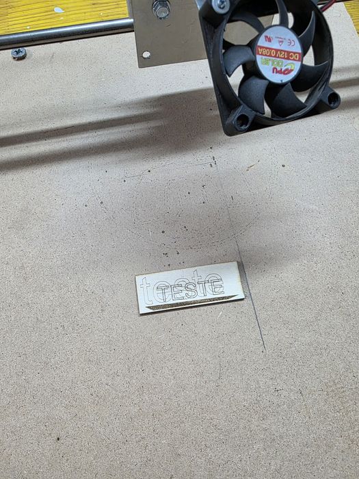 Gravador laser DIY