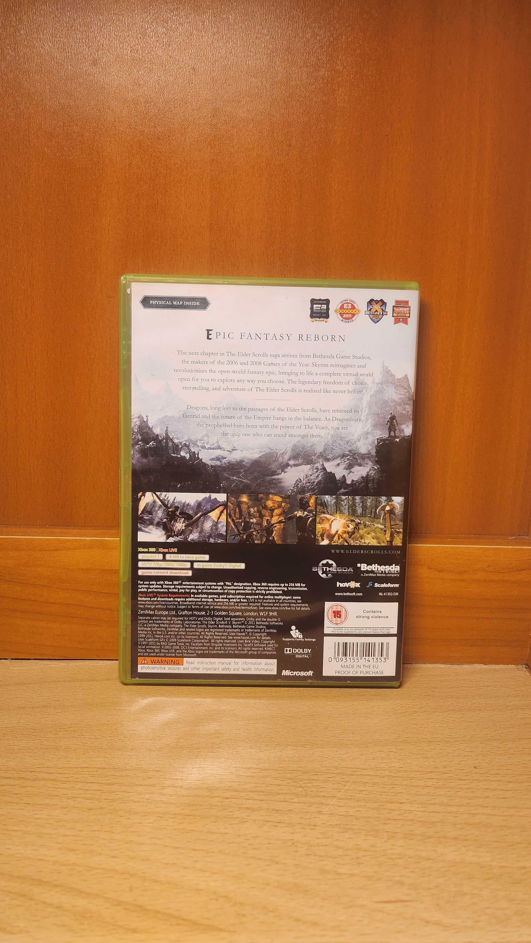 The Elder Scrolls V Skyrim Xbox 360