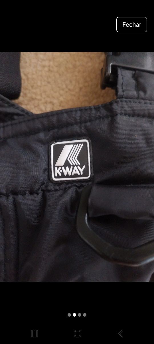 Calças de neve. K-WAY. 10 anos