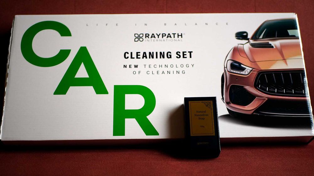 RAYPATH Zestaw czyszczący , 3 rękawice L i Sunbeam XL NOWE + Gratis