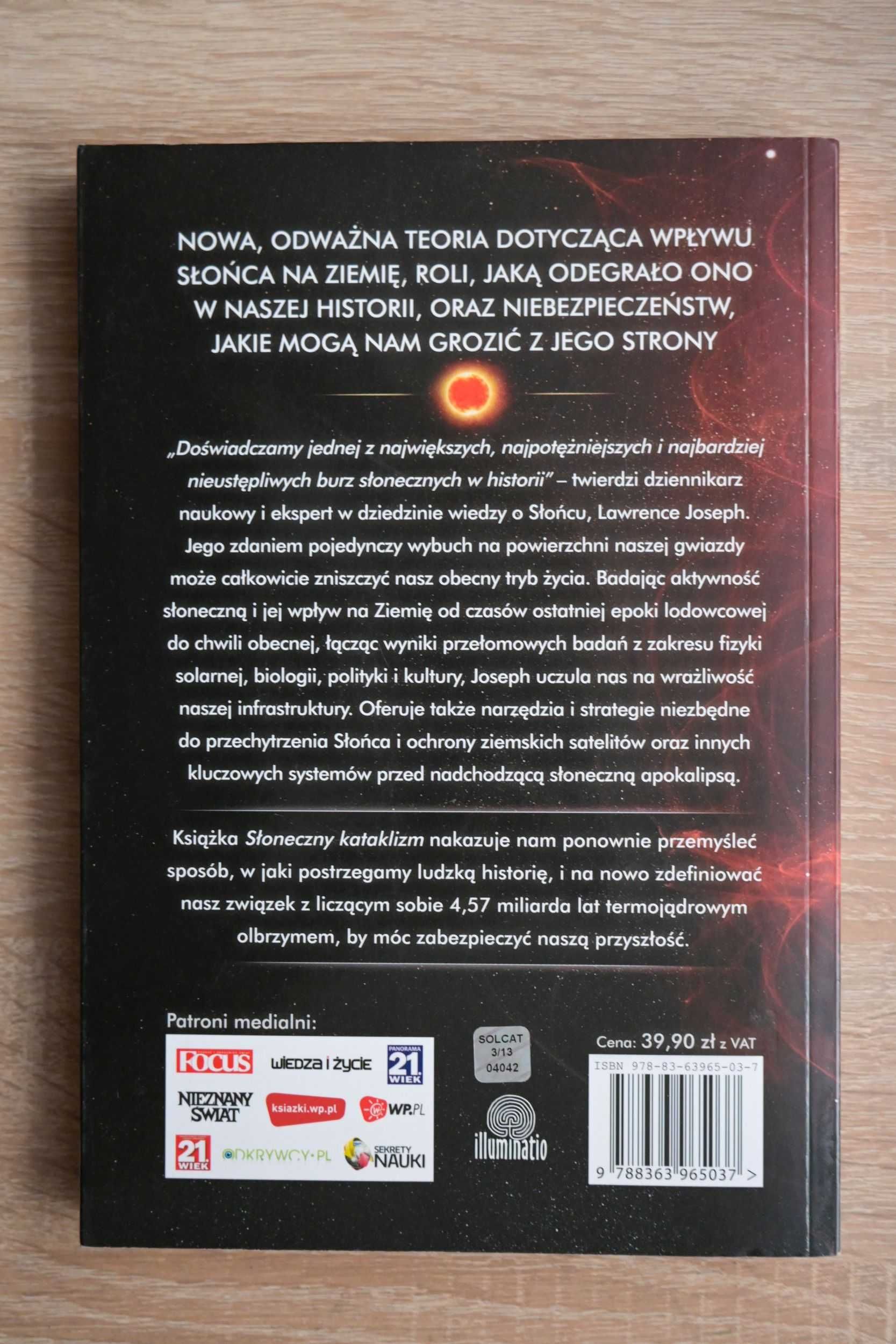 Słoneczny kataklizm - Lawrence E. Joseph