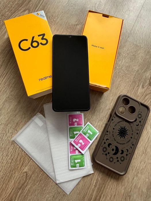 Telefon Smartfon REALME C63 8/256GB 6.74" 90Hz Niebieski + GRATIS