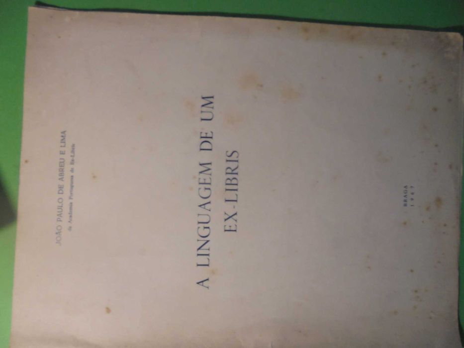 Lima (João Paulo de Abreu);A Linguagem de um Ex-Libris