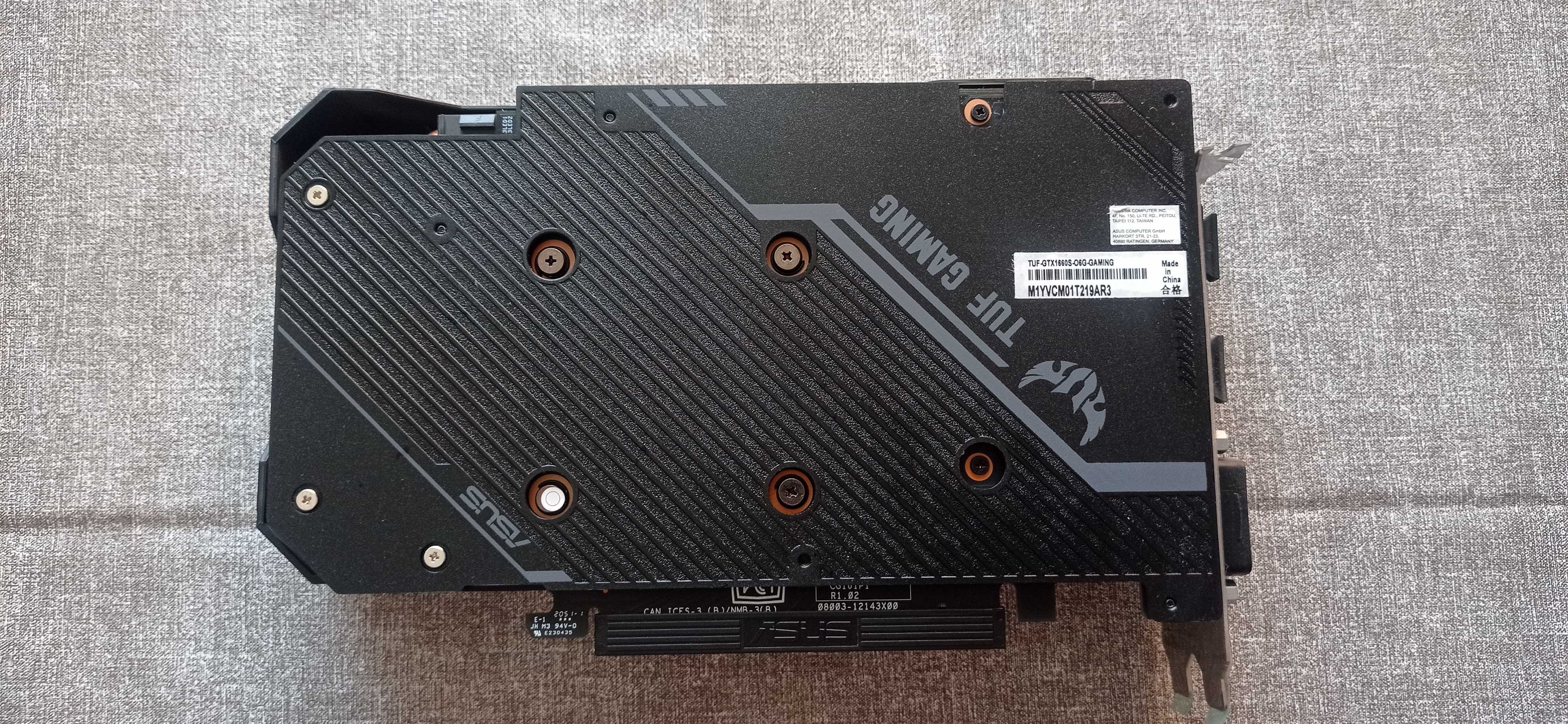 ASUS - GeForce GTX 1660 SUPER -OC Edition- TUF Gaming -  6GB GDDR6