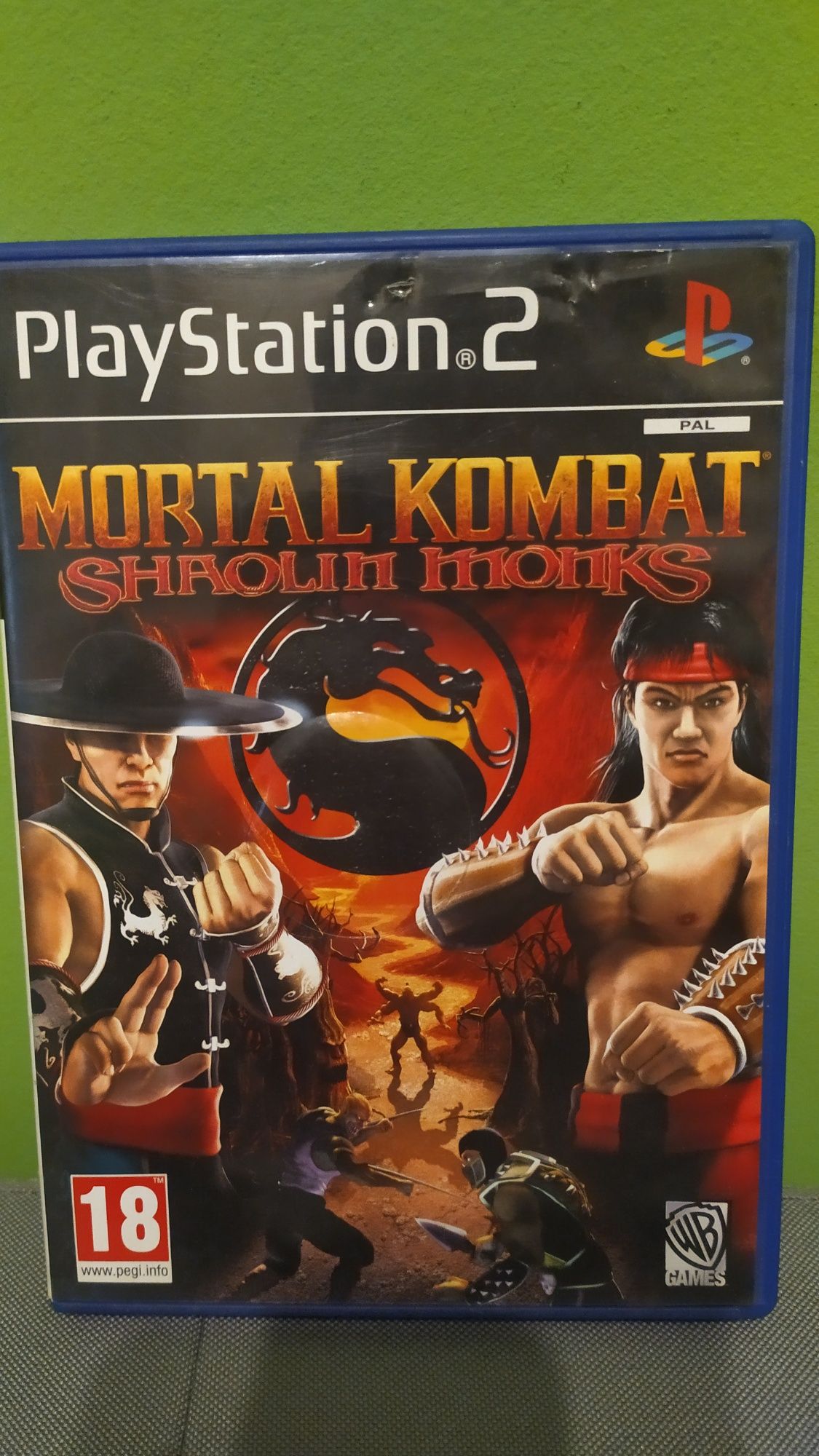 gra Mortal Combat Shaolin Monks na PS2