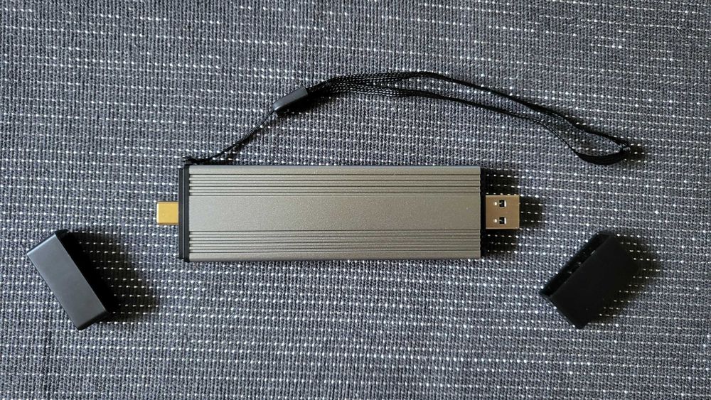 Zewnętrzny dysk twardy USB oraz USB-C, 256GB