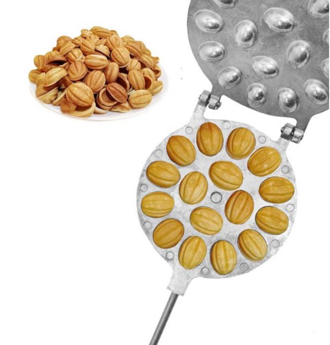 Patelnia opiekacz na orzeszki 16 szt.+ orzeszki do piekarnika GRATIS