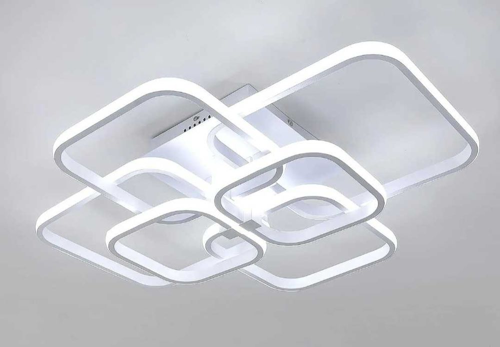 Lampa Sufitowa Aluminiowa 6-głowicowa skrzynka Led
