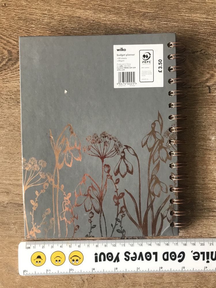 Ежедневник Budget planner красивая канцелярия