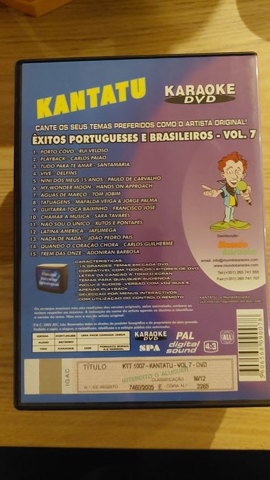 Kantatu DVD - Êxitos Portugueses e Brasileiros - vol.3 ao 10

Se quise