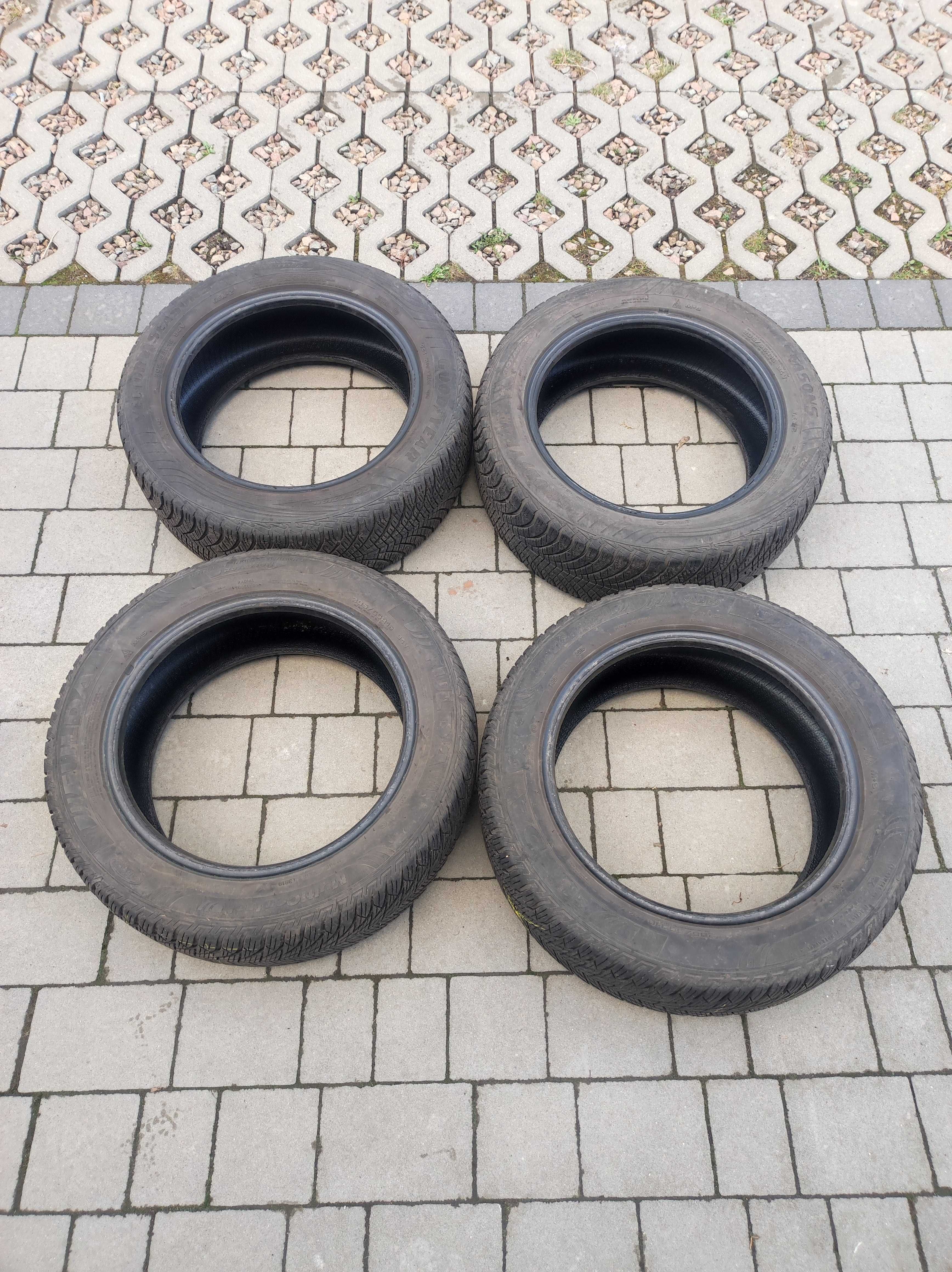 Komplet! Opony całoroczne 205/55 r16 Fulda, uniroyal