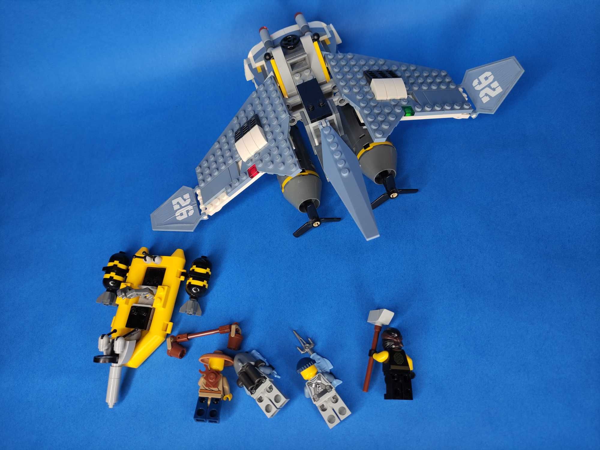 LEGO Ninjago Bombowiec Manta Ray 70609 4 figurki
