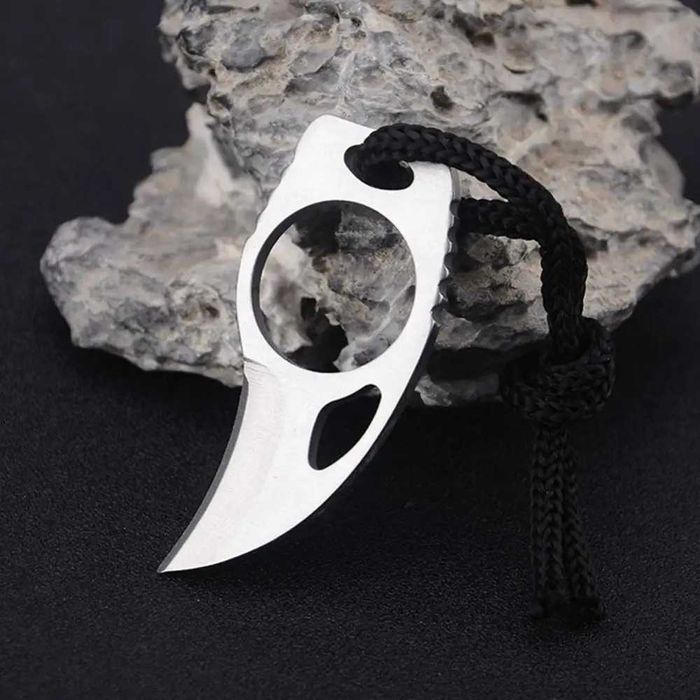 Nóż Taktyczny Karambit Tegoni kieszonkowy obronny mini EDC