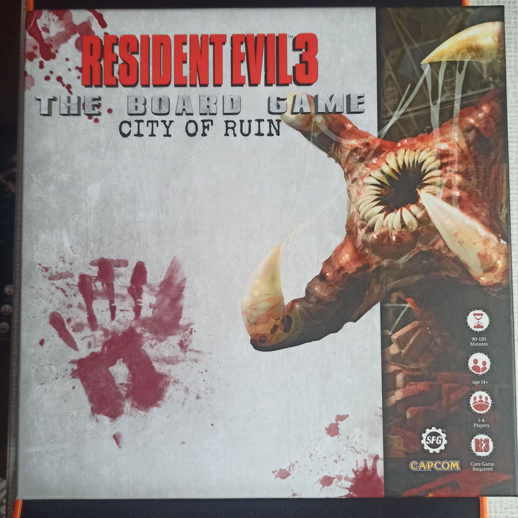 Resident Evil 3: The Board Game + City of Ruin pomalowane