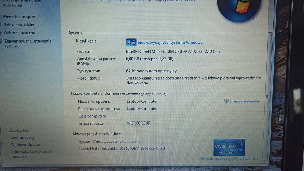 Acer Aspire E1 571, 6 GB RAM, 700 GB HDD