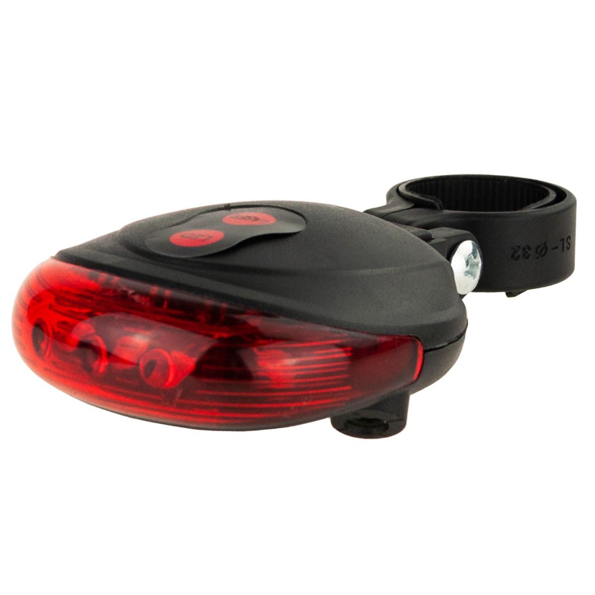 hh74 lampka rowerowa tylna laserowa 5 led laser na tył lam