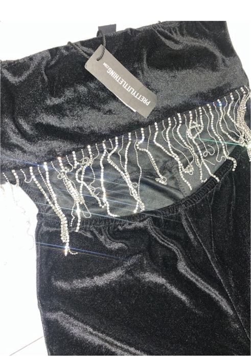 Жіночий святковий вечірній комбінезон з штанами новий prettylittlethin