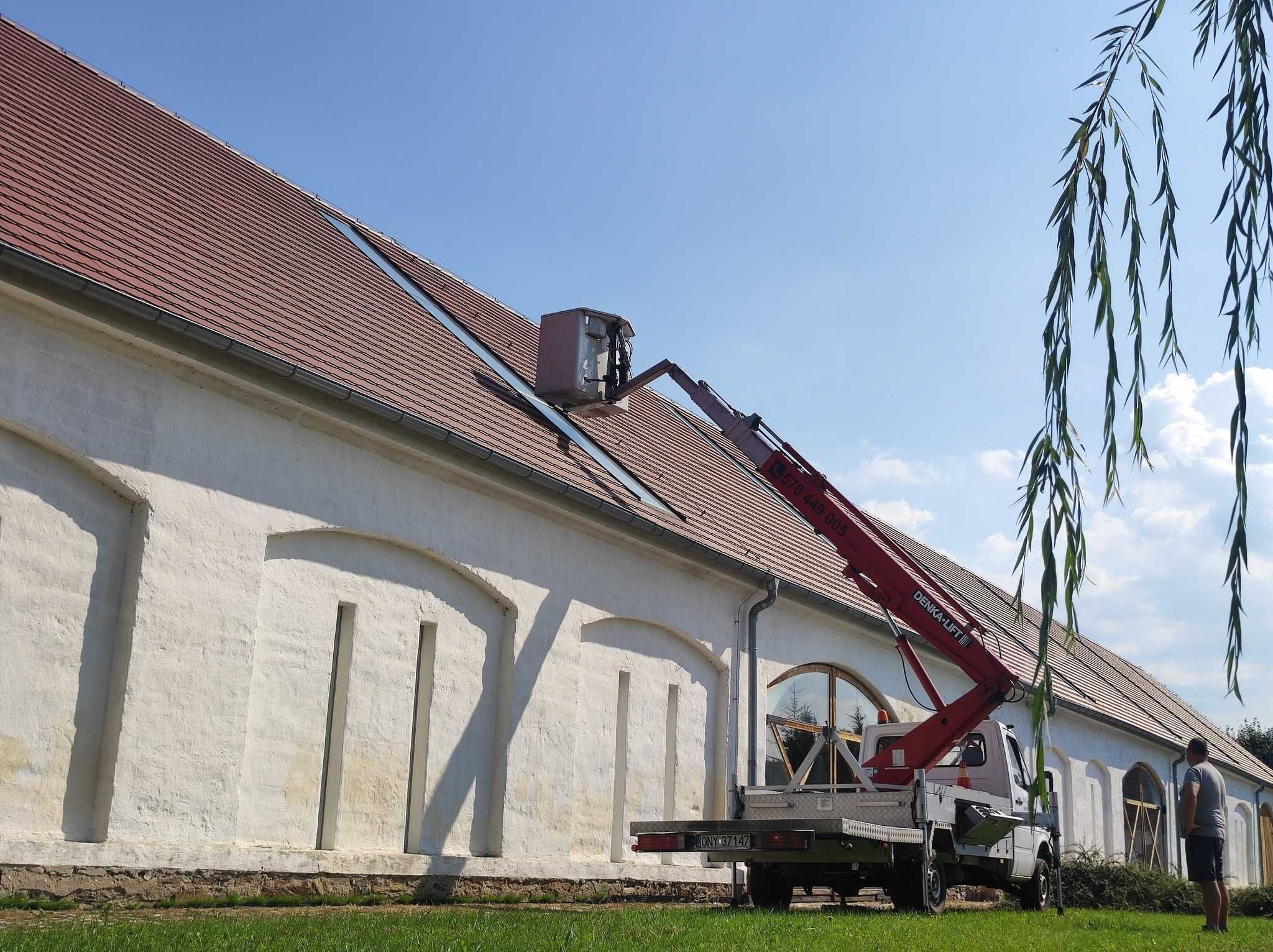 Podnośnik koszowy wynajem usługi 21m , 11 m bok, OPOLSKIE/DOLNOŚLĄSKIE