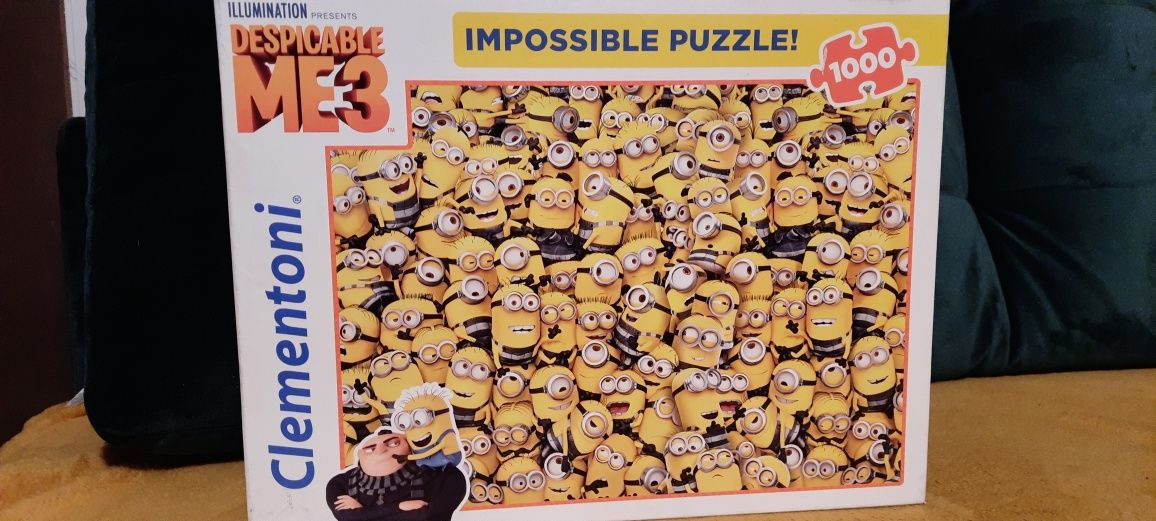 Niemożliwe puzzle 1000 el. Minionki