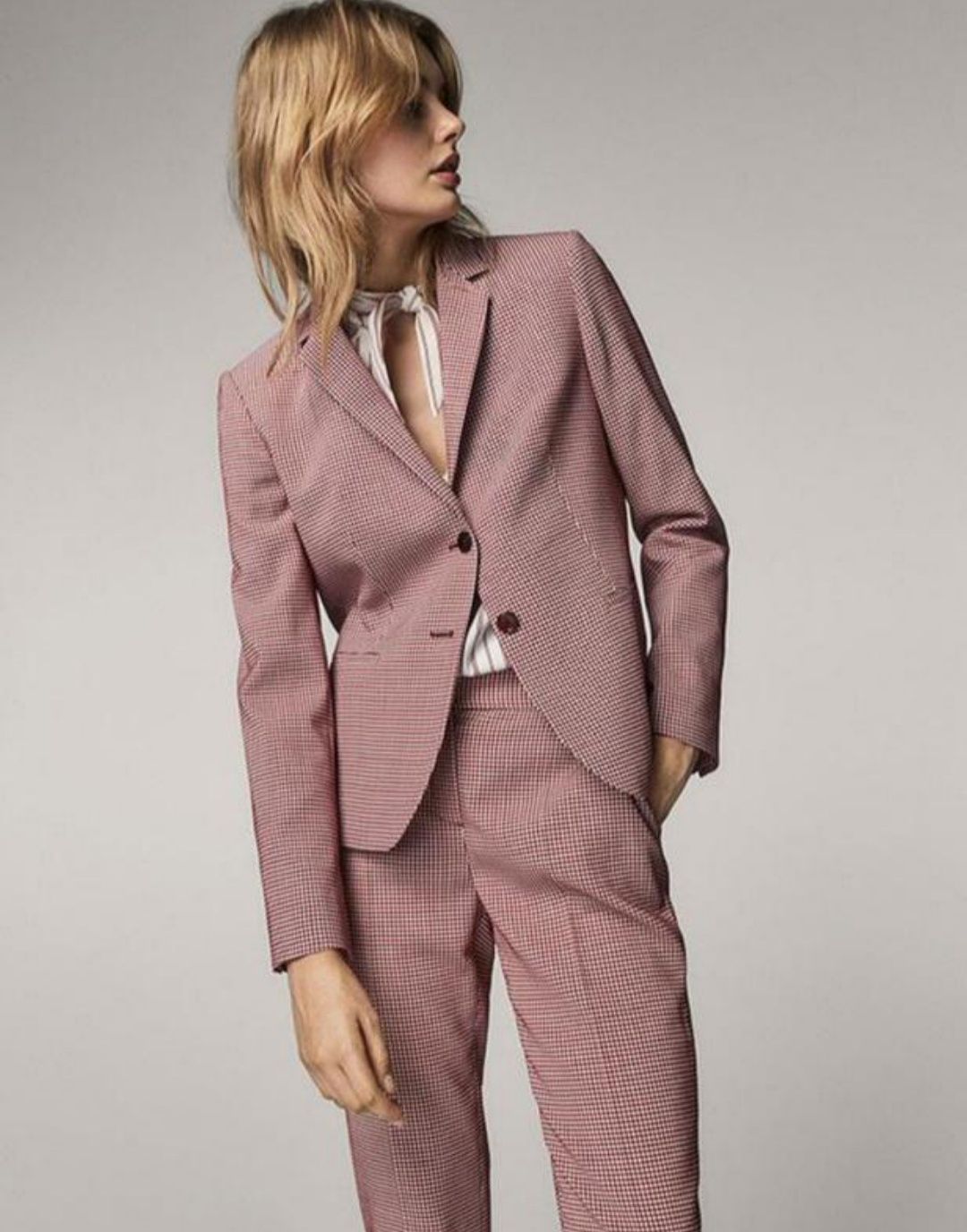 Оригінальне класичний костюм з брюками Massimo dutti Xs/S