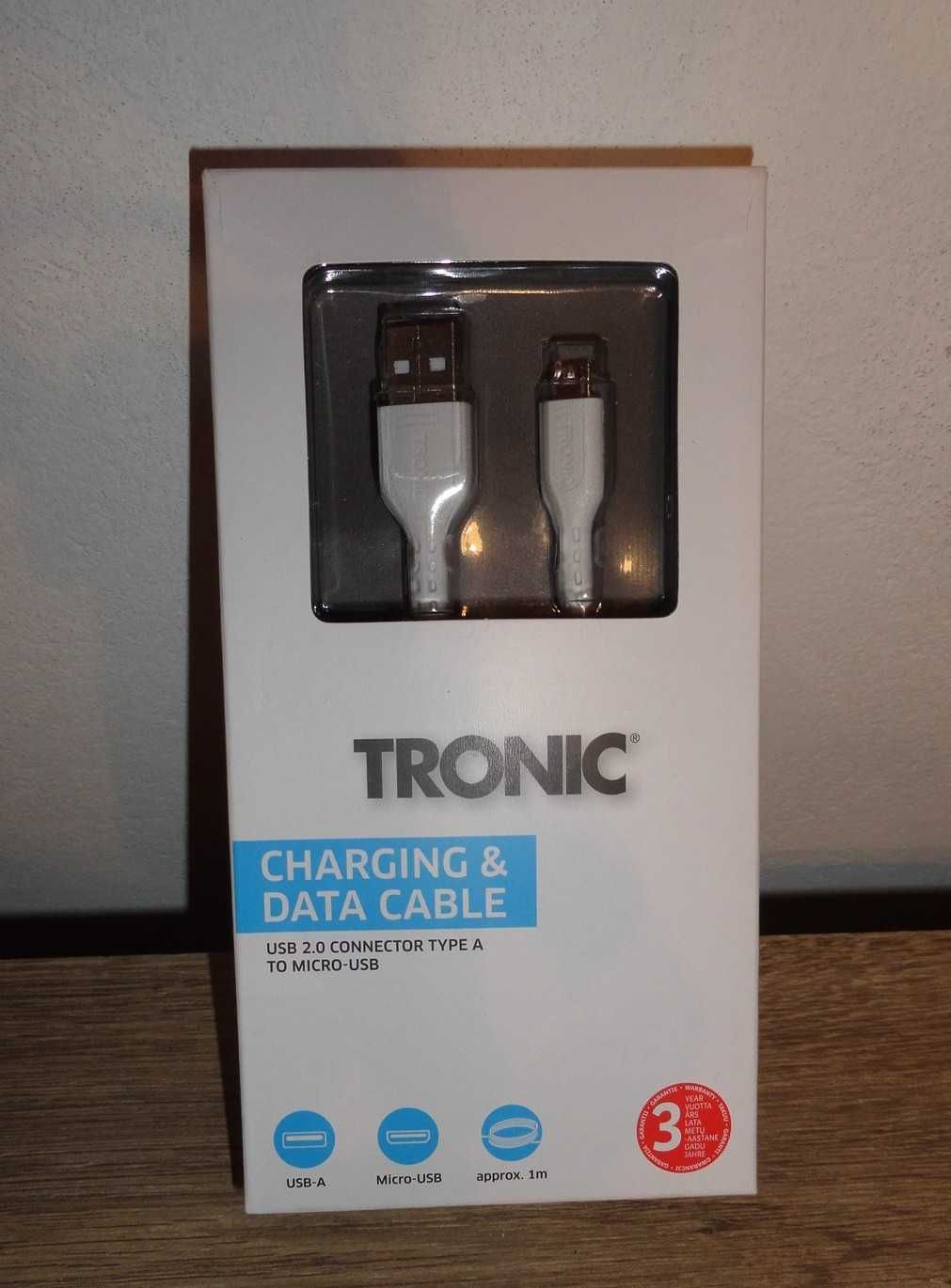 Kabel do ładowania USB 2.0 Typ A TRONIC Micro-USB