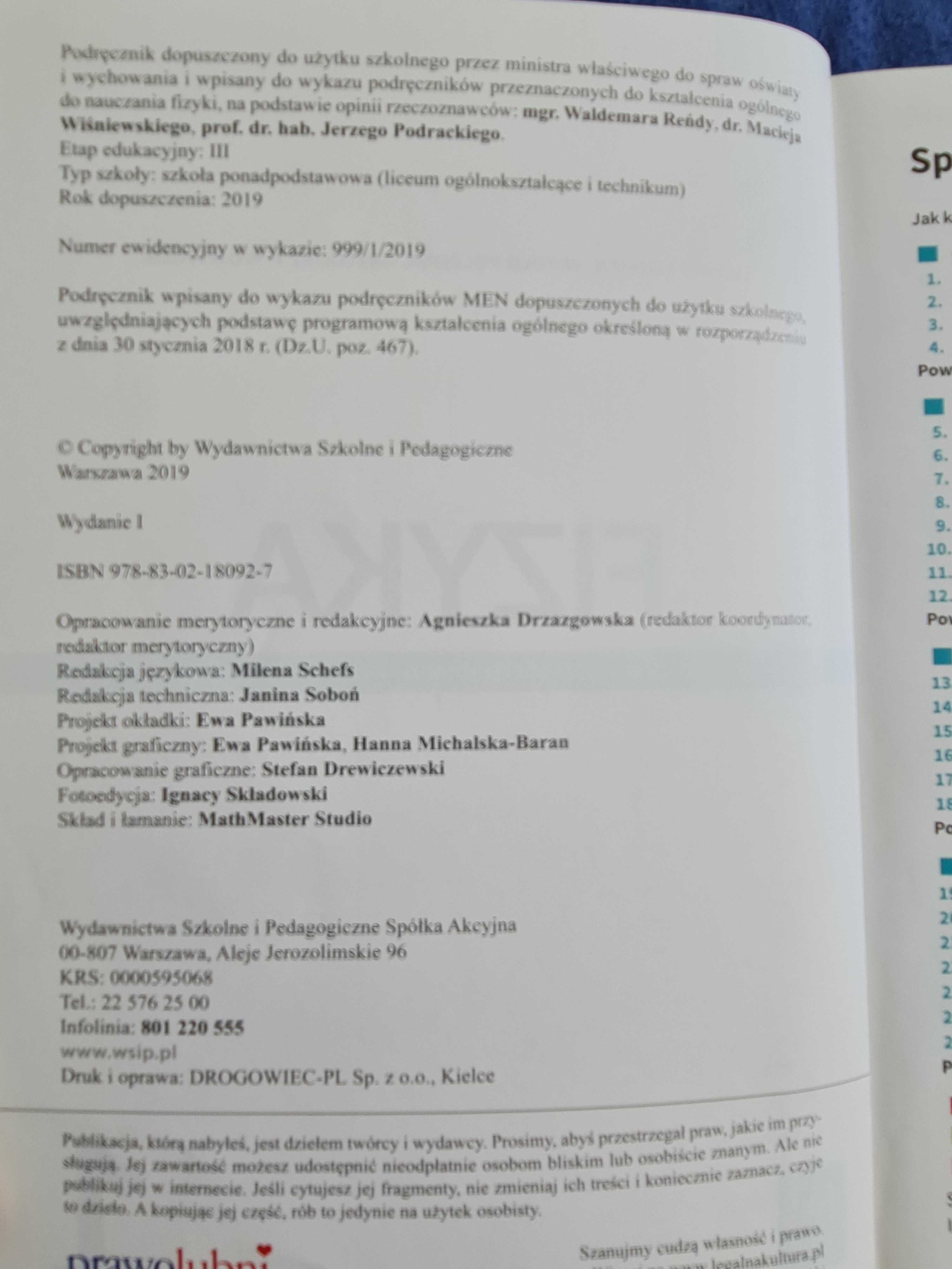 Fizyka 1 - zakres podstawowy