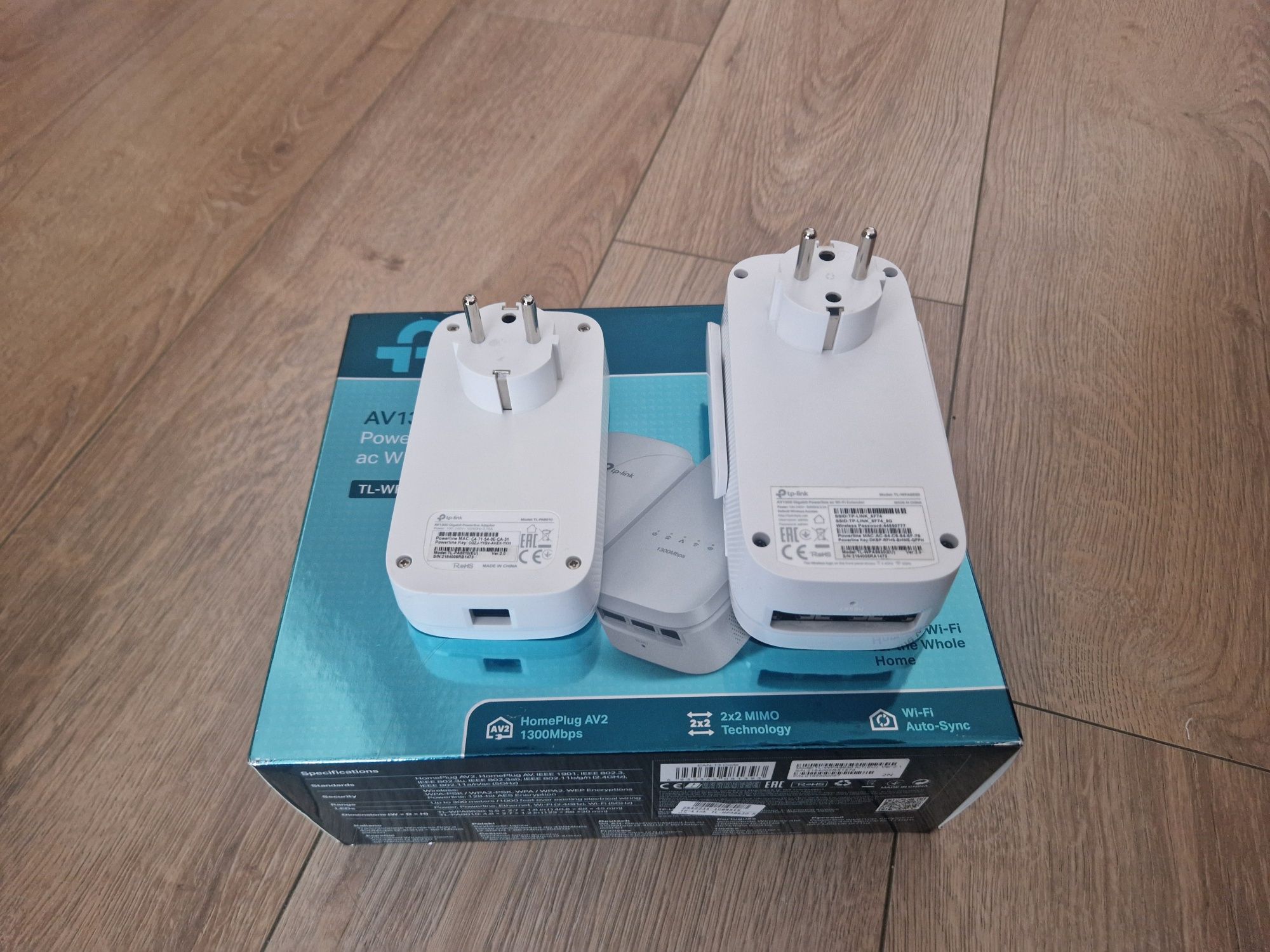 Transmiter sieciowy TP-Link AV1300 TL-WPA86030 KIT